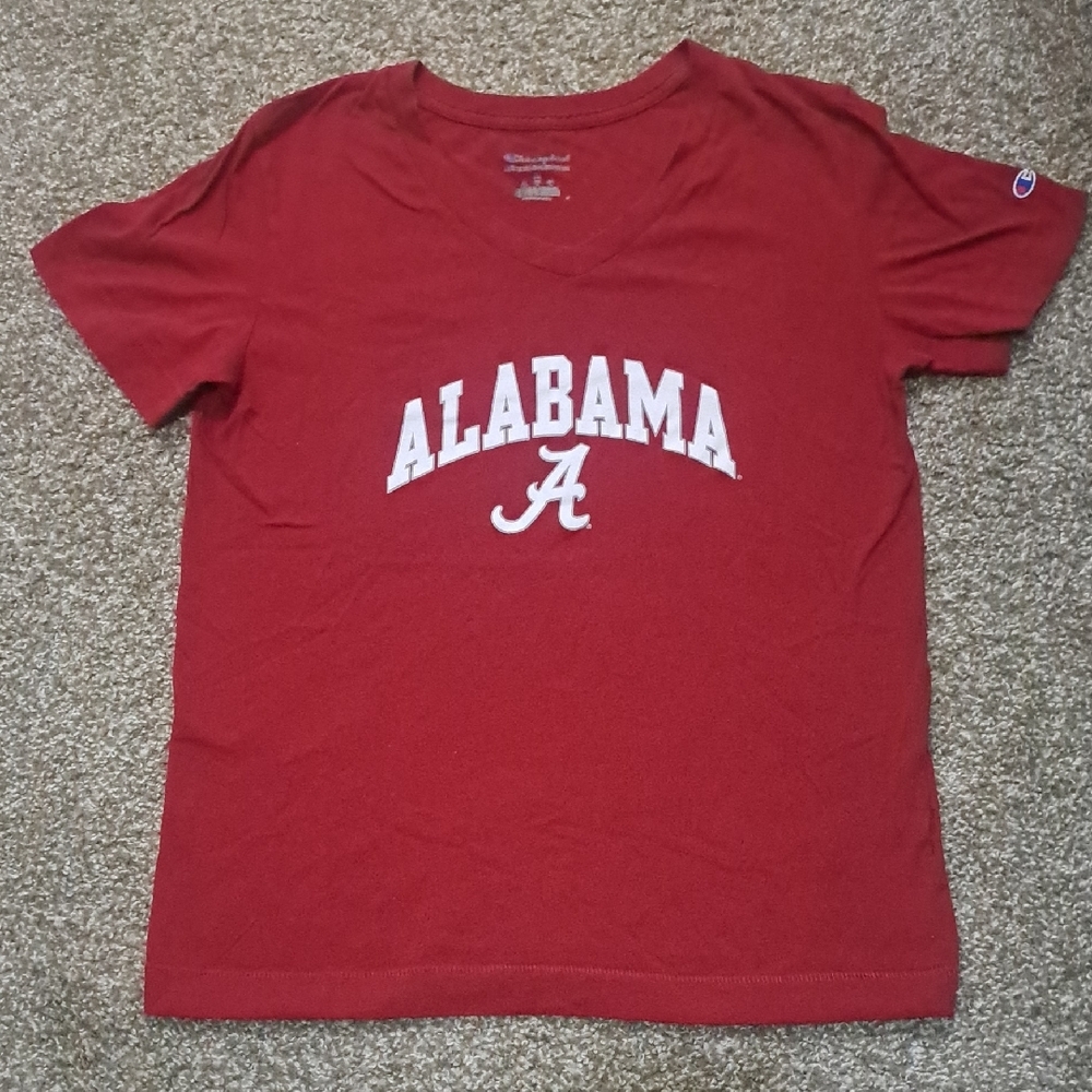 Champion Red Alabama Short Sleeve Tee - Please Read Description Before Purchase